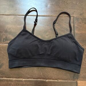 Women Athleta Black Sporta Bra Small